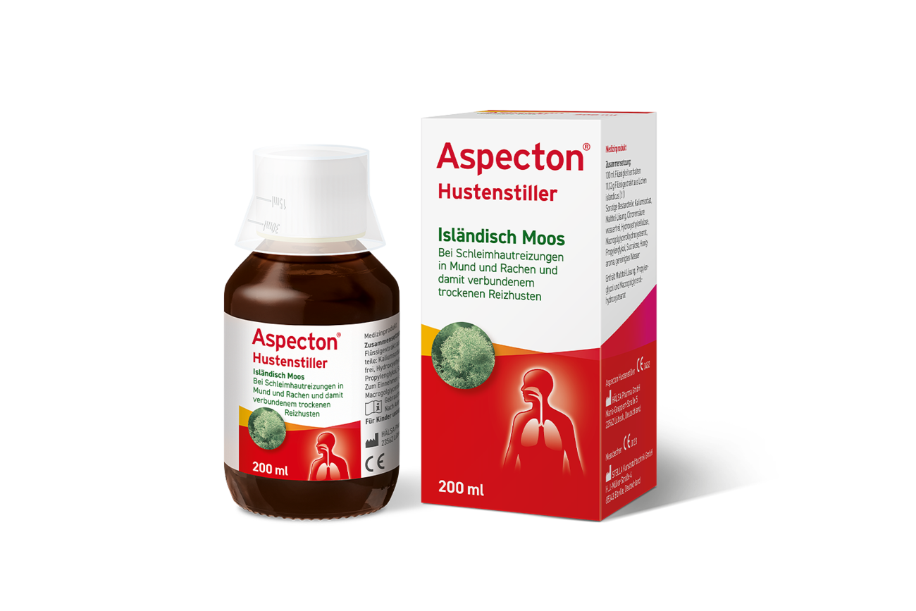 Packshot vom Aspecton® Hustenstiller 200ml