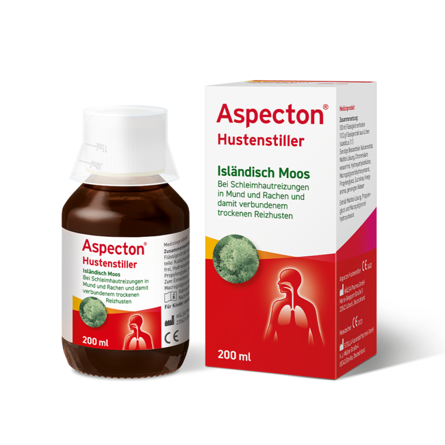 Packshot vom Aspecton® Hustenstiller 200ml