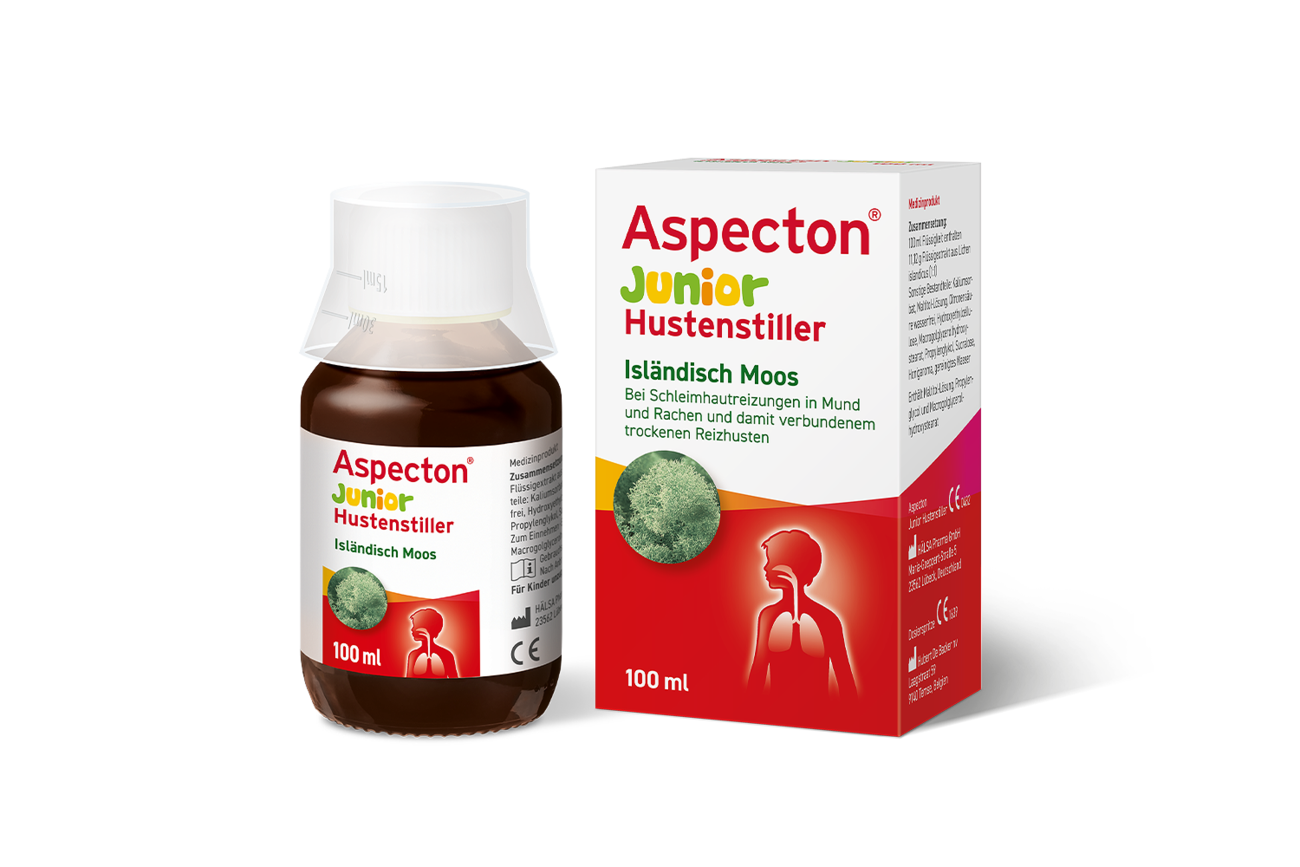 Packshot vom Aspecton® Hustenstiller 100ml