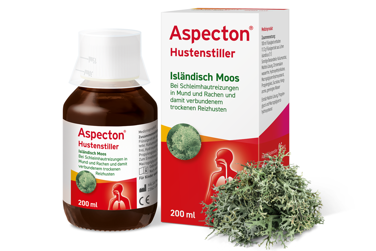 Packshot vom Aspecton® Hustenstiller 200ml